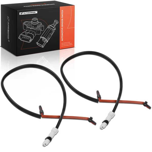 2 Pcs Front Disc Brake Pad Wear Sensor for 2006-2012 Porsche 911