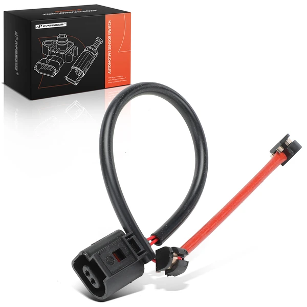 Front Driver or Passenger Brake Pad Wear Sensor for Porsche 911 Cayman Boxster