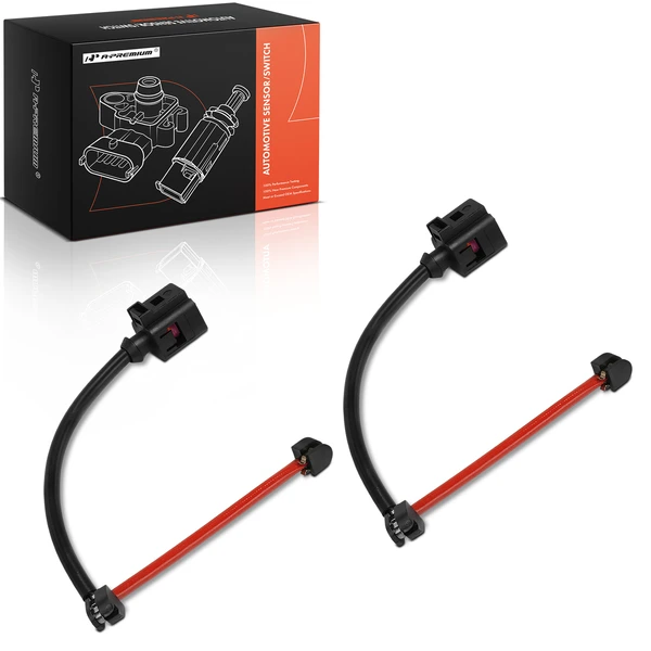 2 Pcs Rear Brake Pad Wear Sensor for Porsche 911 2011-2019 Boxster 2-Door