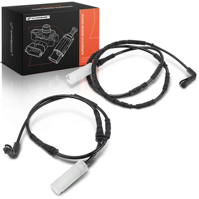 2 Pcs Front & Rear Disc Brake Pad Wear Sensor
