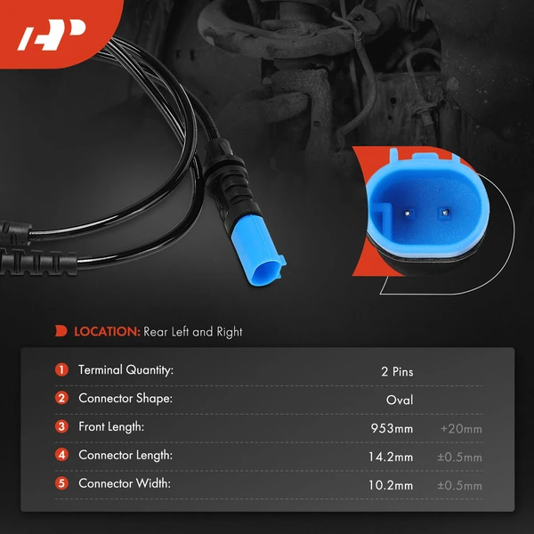 Rear Driver or Passenger Brake Pad Wear Sensor for BMW G30 i5 2024-2025 G11 i7 2023-2024