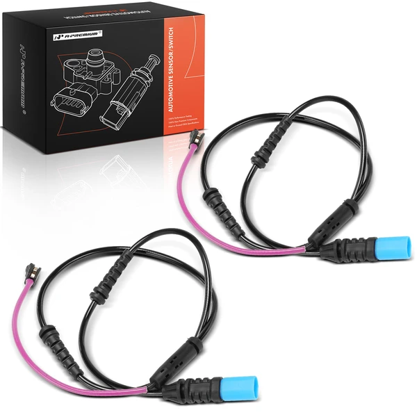 2 Pcs Front Brake Pad Wear Sensor for BMW 530i xDrive 540i xDrive 740i 750e xDrive