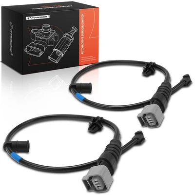 2 Pcs Front Disc Brake Pad Wear Sensor