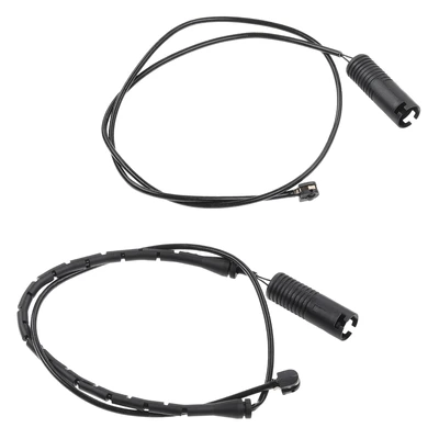 2 Pcs Front & Rear Disc Brake Pad Wear Sensor