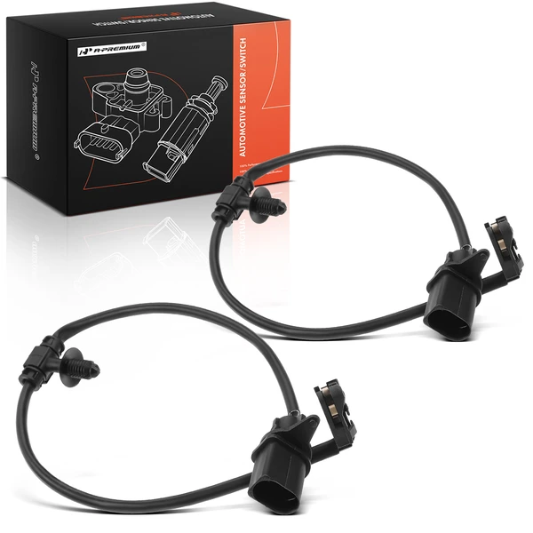 2 Pcs Rear Disc Brake Pad Wear Sensor for 2017-2020 Audi A4 allroad