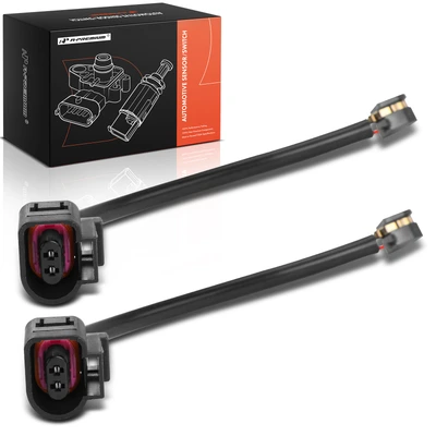 2 Pcs Rear Disc Brake Pad Wear Sensor
