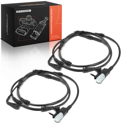 2 Pcs Front Disc Brake Pad Wear Sensor