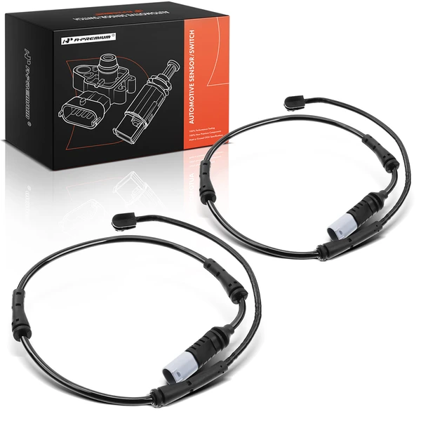 2 Pcs Front Disc Brake Pad Wear Sensor for 2015-2016 BMW M3