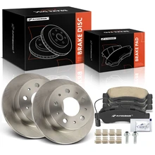2014-2020 Ram ProMaster 1500 Brake Pad and Rotor Kit Set of 6 Rear Driver & Passenger A-Premium APBRPR1896