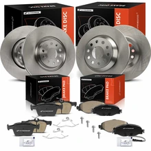 2022 Volkswagen Jetta Brake Rotor and Pad Kit, 12 Pcs, Front & Rear, A-Premium, APBRPR1655