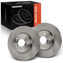 2 Pcs Front Disc Brake Rotors