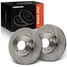 2 Pcs Front Disc Brake Rotors