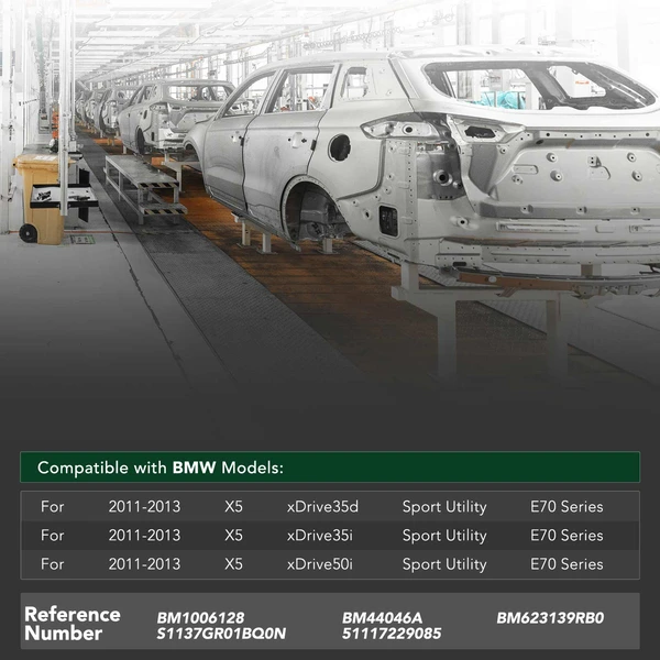 YHT Auto YHTBRC10026 Bumper Carrier Crash Support Reinforcement Front Side