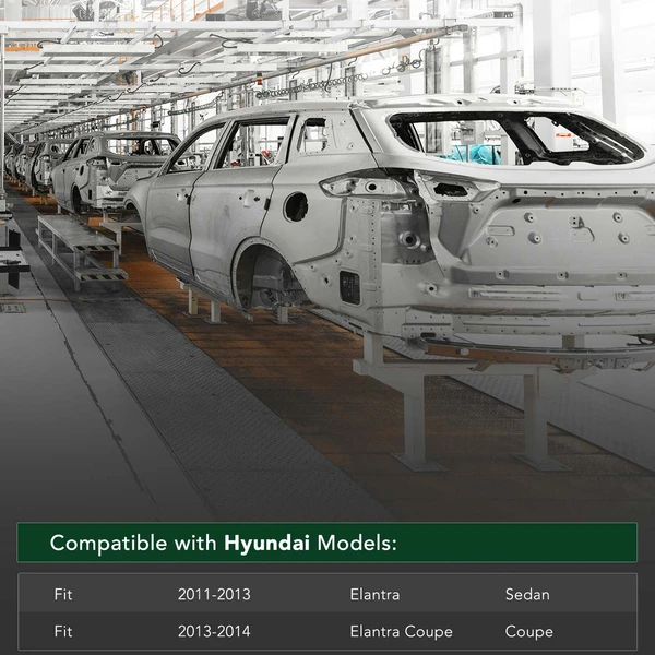 Front Bumper Reinforcement for Hyundai Elantra 2011-2013 Sedan Elantra Coupe Steel