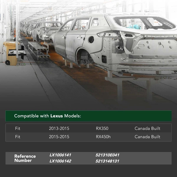 Front Bumper Reinforcement for 2015 Lexus RX450h