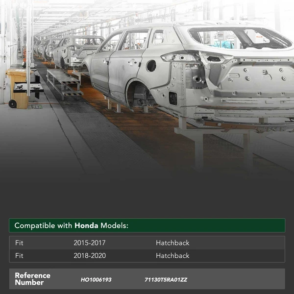 Front Bumper Reinforcement Impact Bar for 2015-2020 Honda Fit