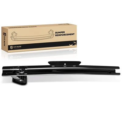 Front Bumper Reinforcement with Connecting Plate