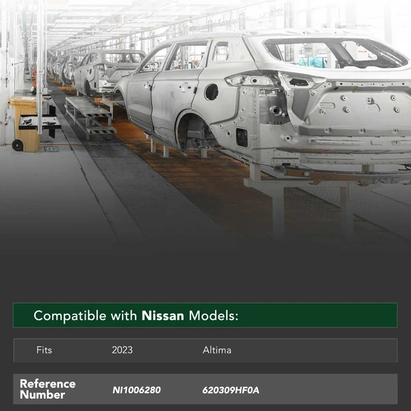 YHT Auto YHTBRC10103 Bumper Reinforcement Front Side