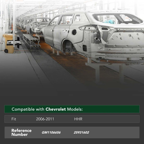 Rear Bumper Reinforcement Beam for Chevy HHR 2006-2011 Wagon Steel