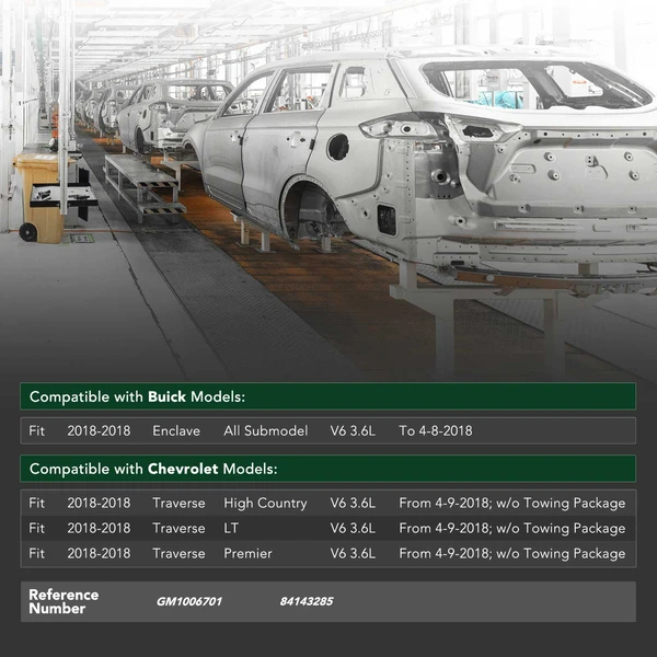 Front Bumper Reinforcement Beam for 2018 Buick Enclave