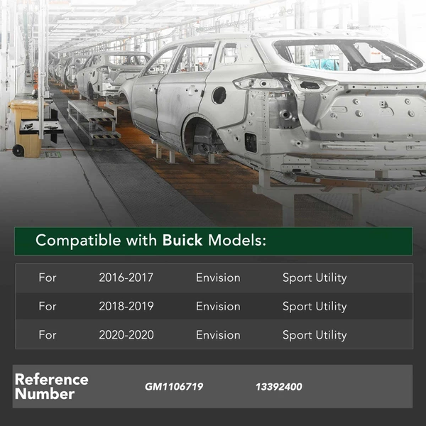 YHT Auto YHTBRC10021 Bumper Reinforcement Rear Side