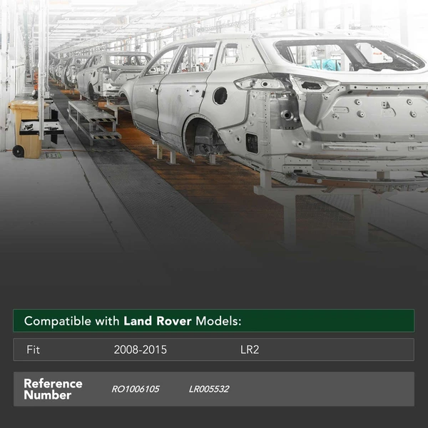 Front Bumper Cover Reinforcement for Land Rover LR2 2008-2015 SUV 4 Door Steel