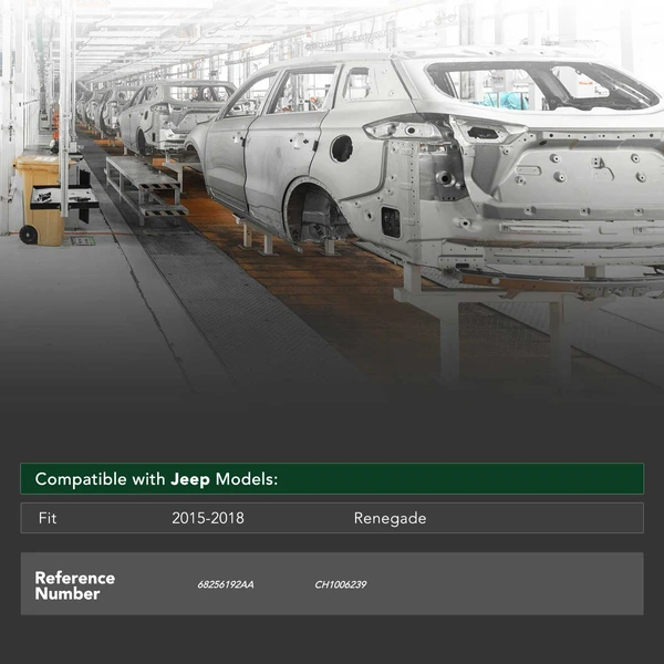 Front Bumper Reinforcement for 2015-2018 Jeep Renegade