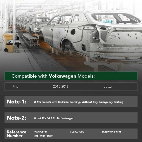 YHT Auto YHTBRC10158 Bumper Reinforcement Front Side