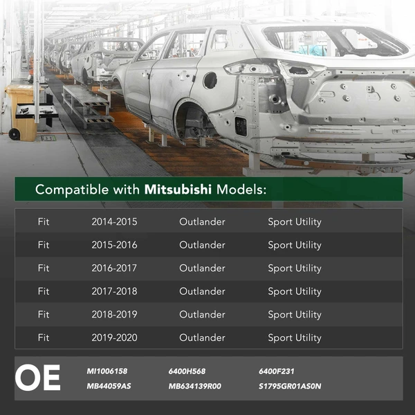 YHT Auto YHTBRC10055 Bumper Face Bar Reinforcement Front Side