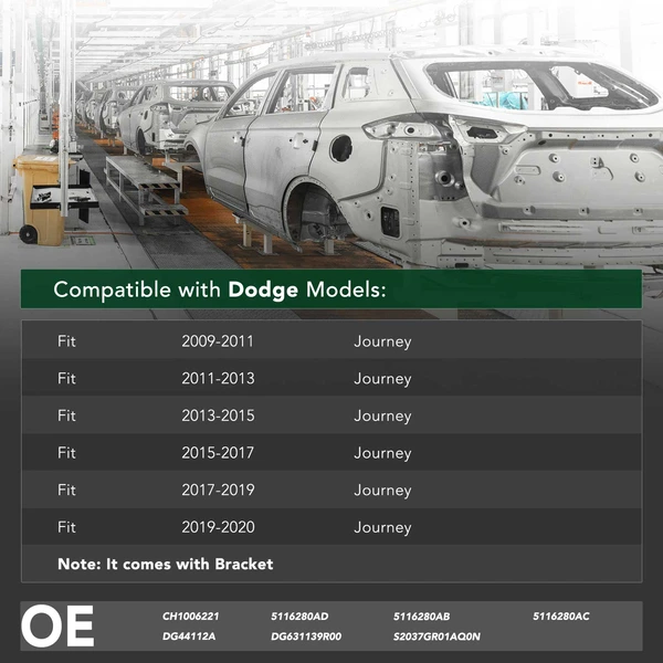 YHT Auto YHTBRC10172 Bumper Face Bar Reinforcement Front Side