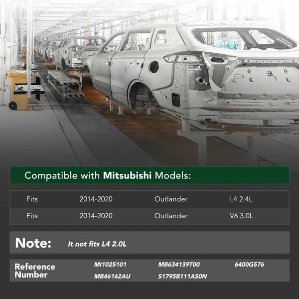 YHT Auto YHTBRC10175 Bumper Crash Bar Reinforcement Front Side