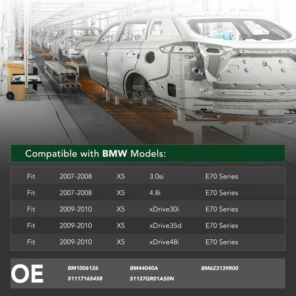 YHT Auto YHTBRC10007 Bumper Reinforcement Front Side