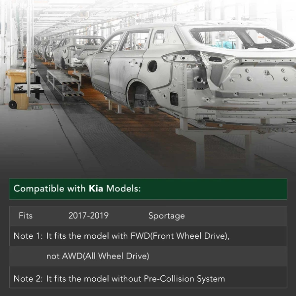 YHT Auto YHTBRC10125 Bumper Reinforcement Front Side