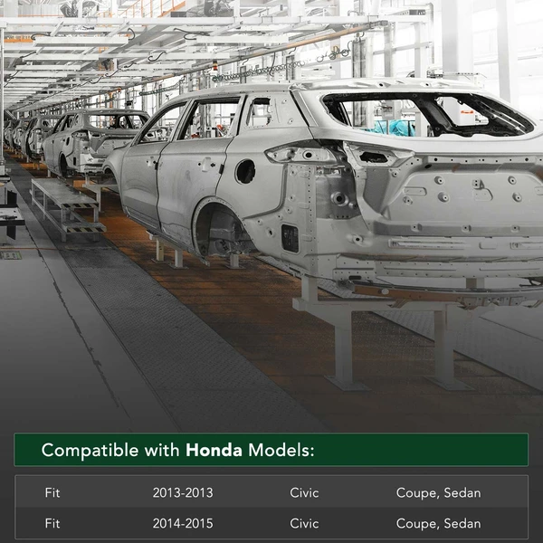 Front Bumper Reinforcement for Honda Civic 2013-2015 Coupe Sedan Aluminum