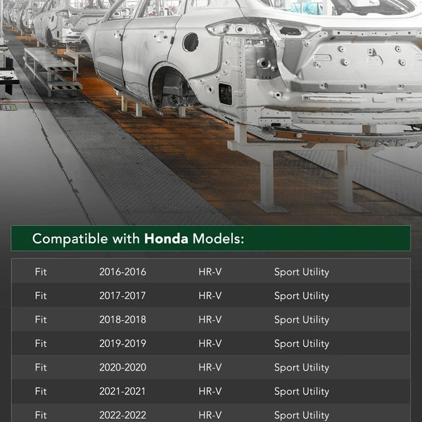 Front Bumper Reinforcement Bumper for Honda HR-V 2016-2022 Steel