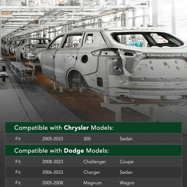 Front Bumper Reinforcement for 2006-2023 Dodge Charger
