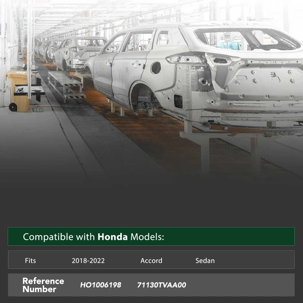 Front Bumper Reinforcement Impact Bar Beam for 2018-2022 Honda Accord