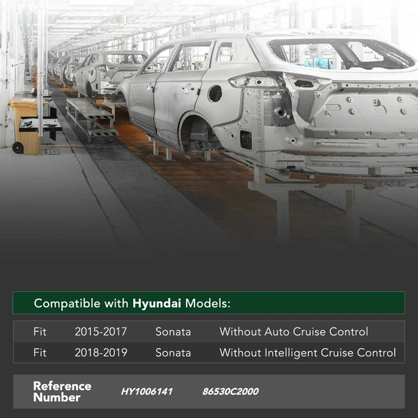 Front Bumper Reinforcement for Hyundai Sonata 2015-2019 Sedan Steel