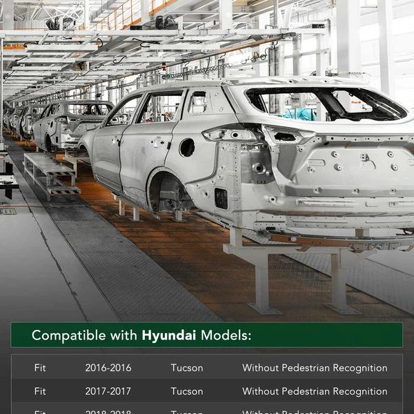 Front Bumper Reinforcement for 2016-2018 Hyundai Tucson