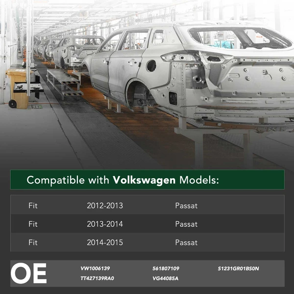 YHT Auto YHTBRC10184 Bumper Reinforcement Front Side