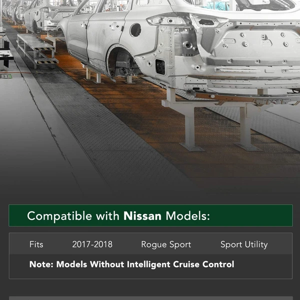 Front Bumper Reinforcement for Nissan Rogue Sport 2017-2019 Sport Utility