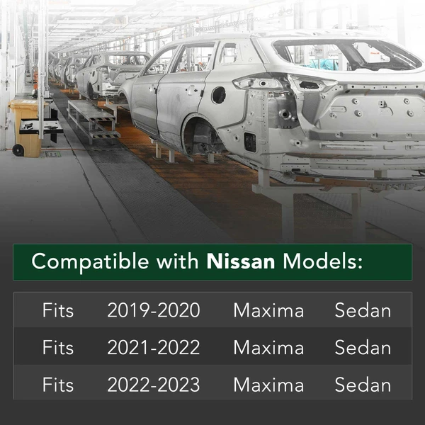 Front Bumper Reinforcement for 2019-2023 Nissan Maxima