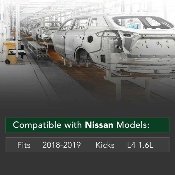 Front Bumper Face Bar Reinforcement for 2018-2019 Nissan Kicks