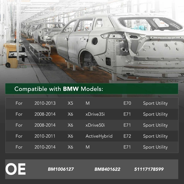 YHT Auto YHTBRC10005 Bumper Reinforcement Front Side