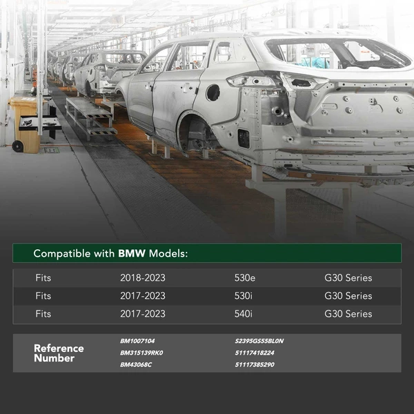 YHT Auto YHTBRC10048 Bumper Face Bar Reinforcement Front Lower