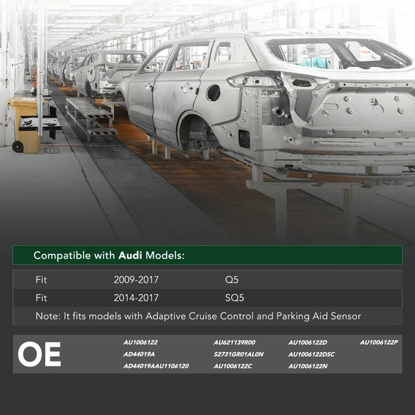 YHT Auto YHTBRC10067 Bumper Reinforcement Front Side