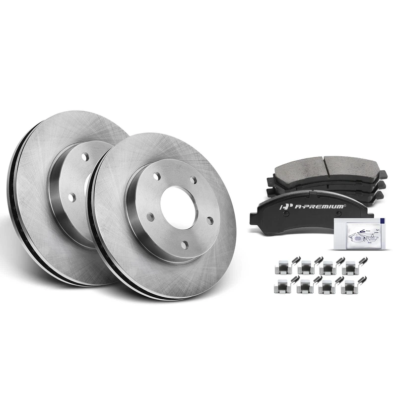 2002 GMC Sonoma Brake Pad and Rotor Kit Set of 6 Front Driver & Passenger A-Premium APBRPR017