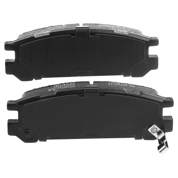 Disc Brake Rotors and Ceramic Pads Kit, 6 Pcs, Rear Driver & Passenger, A-Premium, APBRPR016