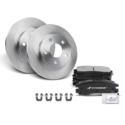 Rear Disc Brake Rotors & Ceramic Brake Pads