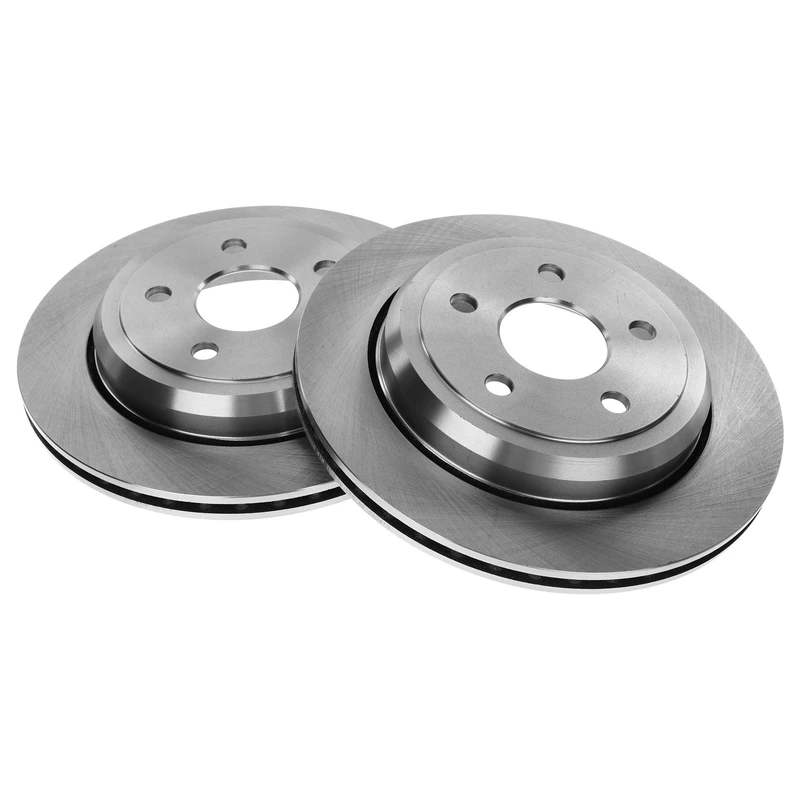 Brake Pad and Rotor Kit, 6 Pcs, Rear Driver & Passenger, A-Premium, APBRPR327